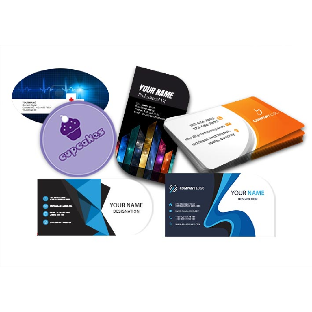 Customize Shape Visiting Card