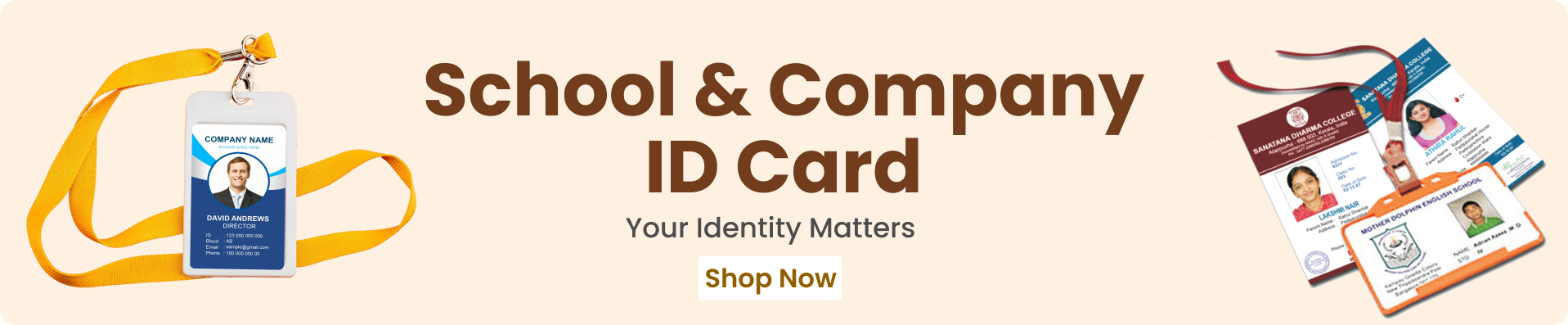 School & Company ID Card