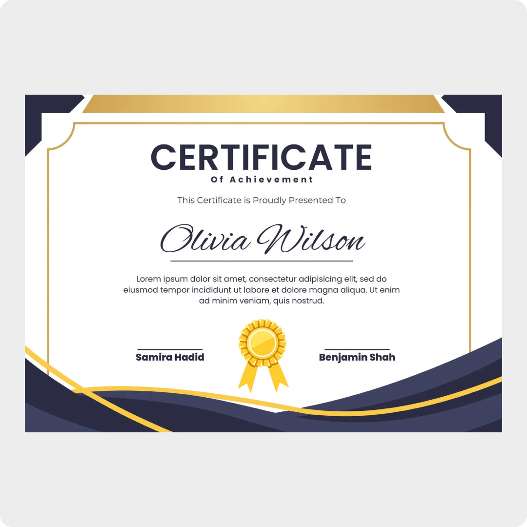 online Certificate Making